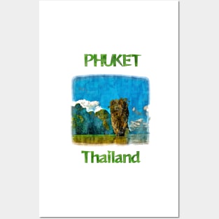 Phang Nga Bay,Phuket,Thailand Posters and Art